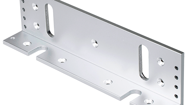 L Bracket-mounting indoor maglocks