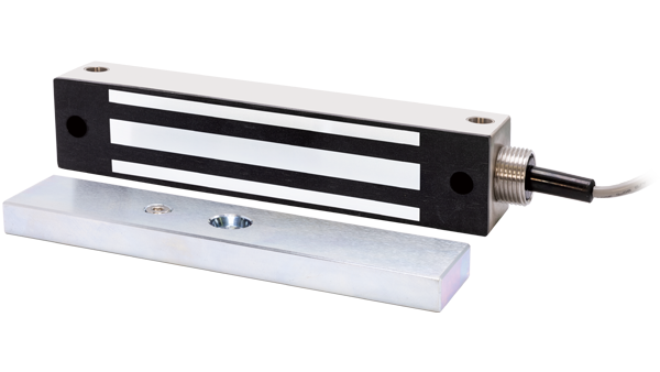 Electromagnetic gate lock, 600-lb