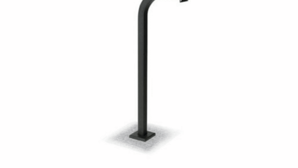 Gooseneck 42", Pad-Mount, Single Height