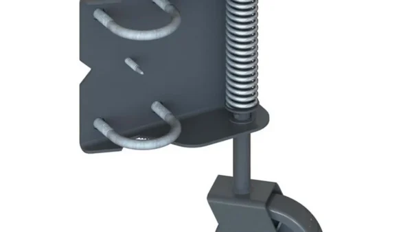 Chain Link Swivel Wheel, Black