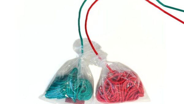 Yoke Rope (Red), Rope (Green), 2 screws