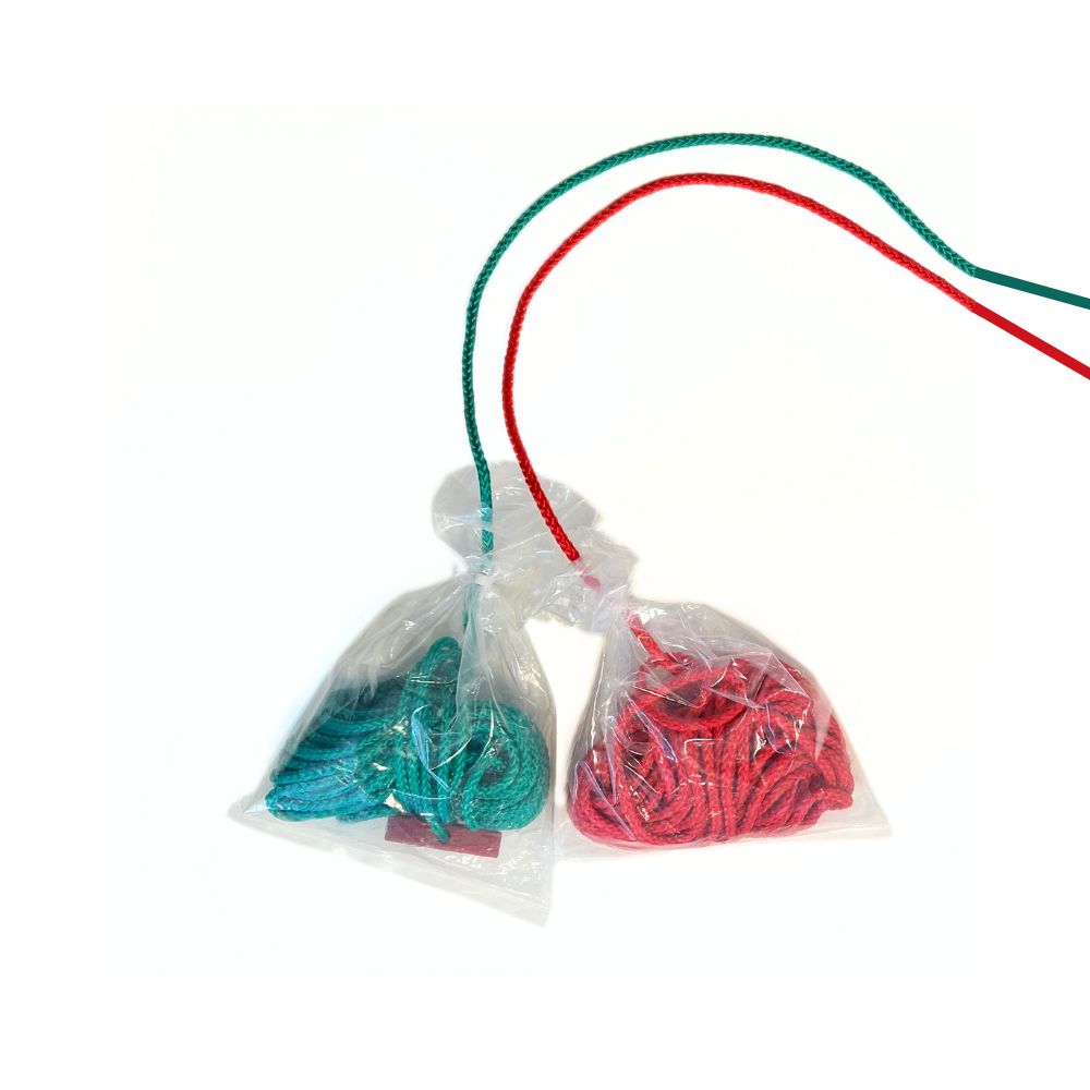 Yoke Rope (Red), Rope (Green), 2 screws