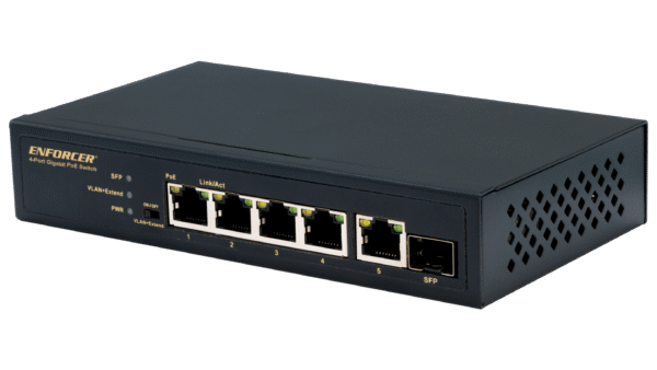 4-Port Gigabit Unmanaged PoE+ Switch
