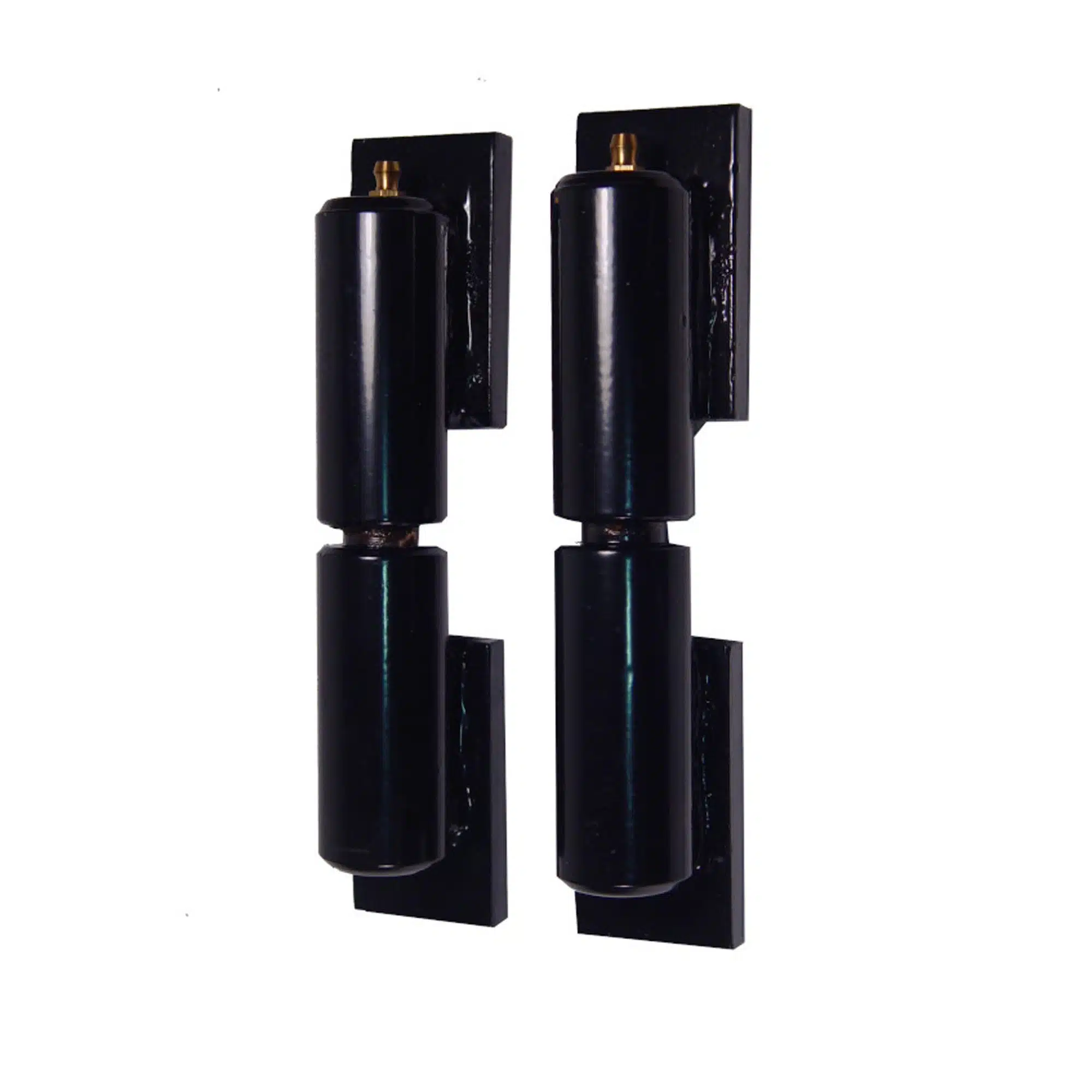 Barrel Hinge, 4" J-Bolt, Black