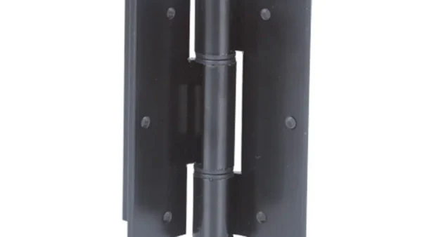 4" ALUM HINGE,BLACK