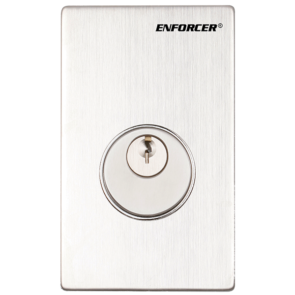 Single Gang Mortise Cylinder Key Switch