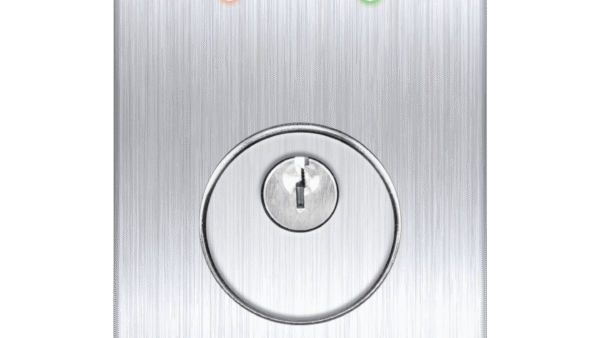 Single Gang Mortise Cylinder Key Switch