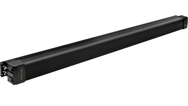 Solenoid-Actuated Push Bar, Black