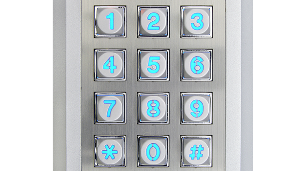 F/M out door rated keypad
