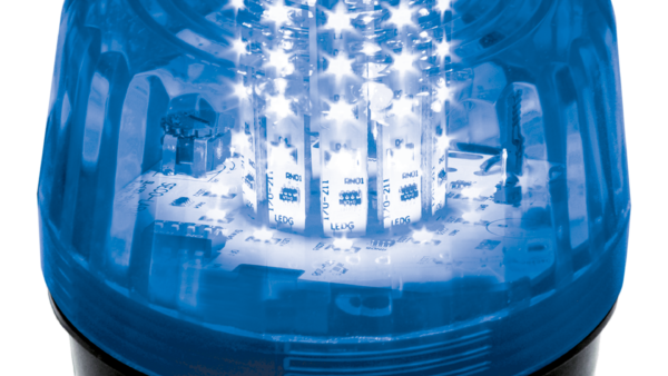 Strobe Light Blue ,6 Flash Patterns