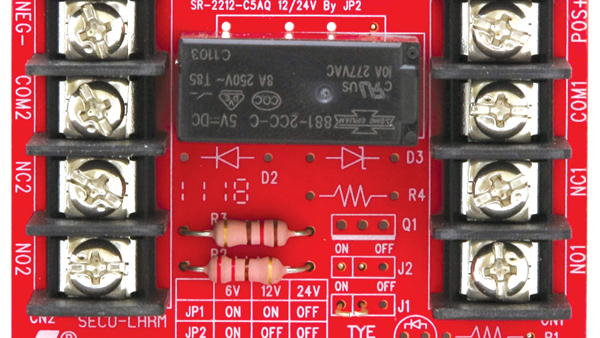 Relay board-One relay-12/24VDC