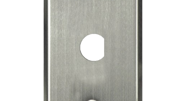 Single Gang Plate w/ 3/4" D-Hole