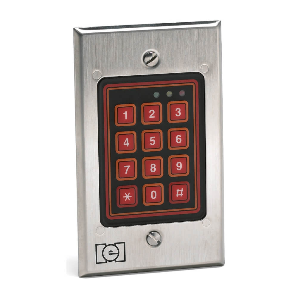 Keypad-Flush-mount-Stainless Steel 212w