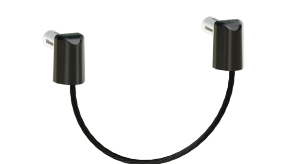 Stainless steel safety cable for gates
