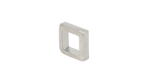 SQUARE ALUMINUM WASHER TO BLOCK ONE OR