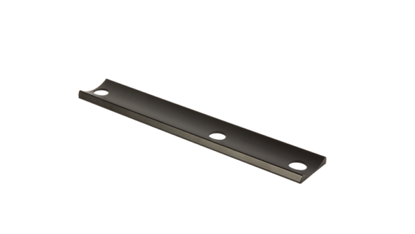 Adaptor plate for square to round posts