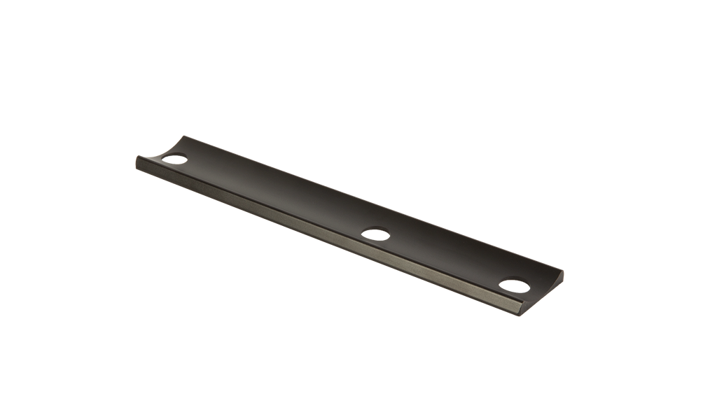 Adaptor plate for square to round posts