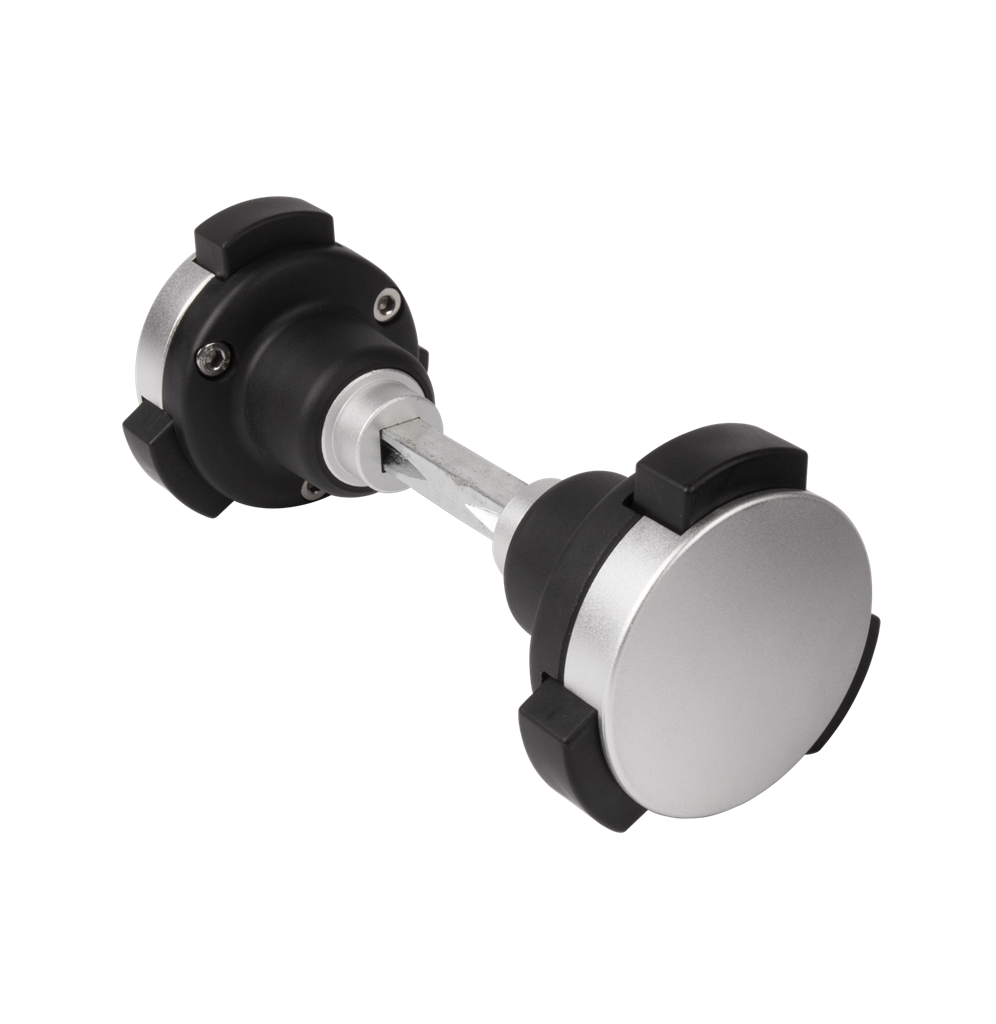 Security knob with 3-1/2" follower