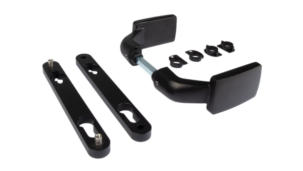 Aluminum anodized handle pair