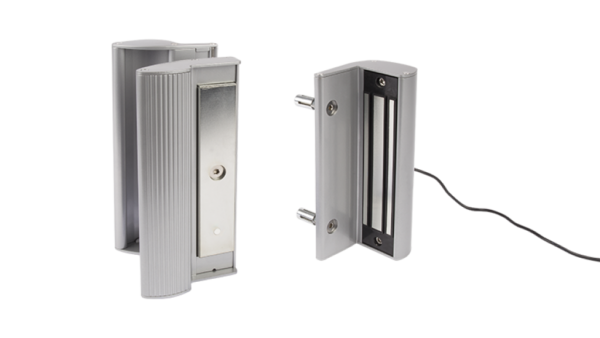 Mag Lock 1200lbs with handles - Silv