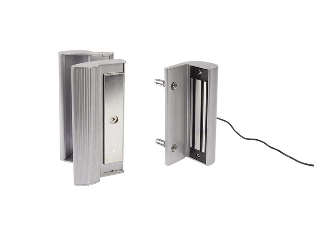 Mag Lock 1200lbs with handles - Silv