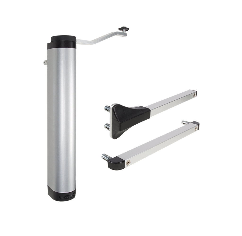 VertiClose Gate Closer Adjustable-Silver