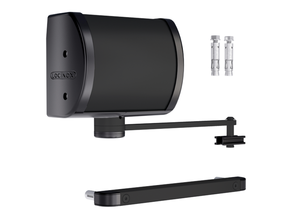 All-round hydraulic gate closer for wall