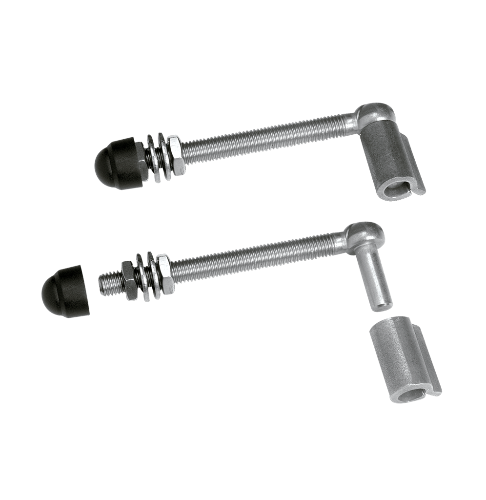 Stainless steel J-bolt length 5-1/8"