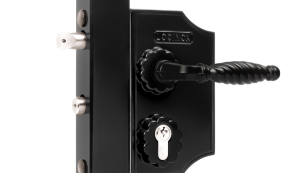 Surface mounted gate lock for Square