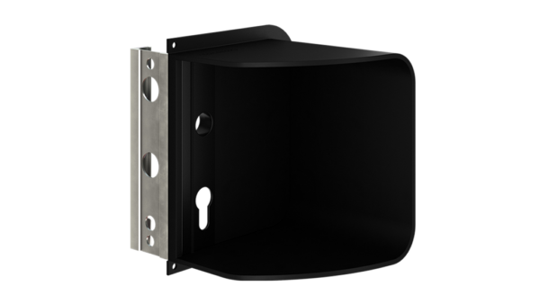Security shroud for surface mounted lock