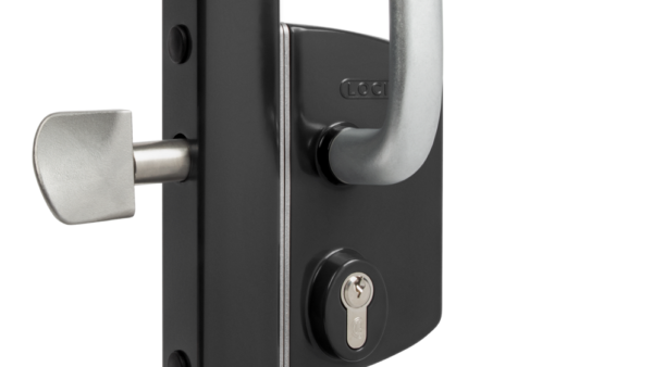 Sliding gate lock for Square 2-1/2"