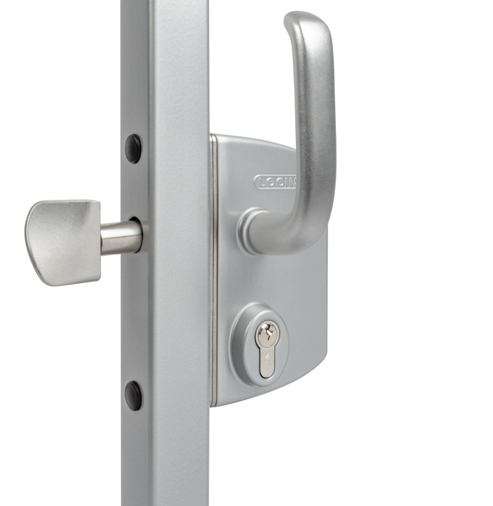 Sliding gate lock for Square 2-1/2"