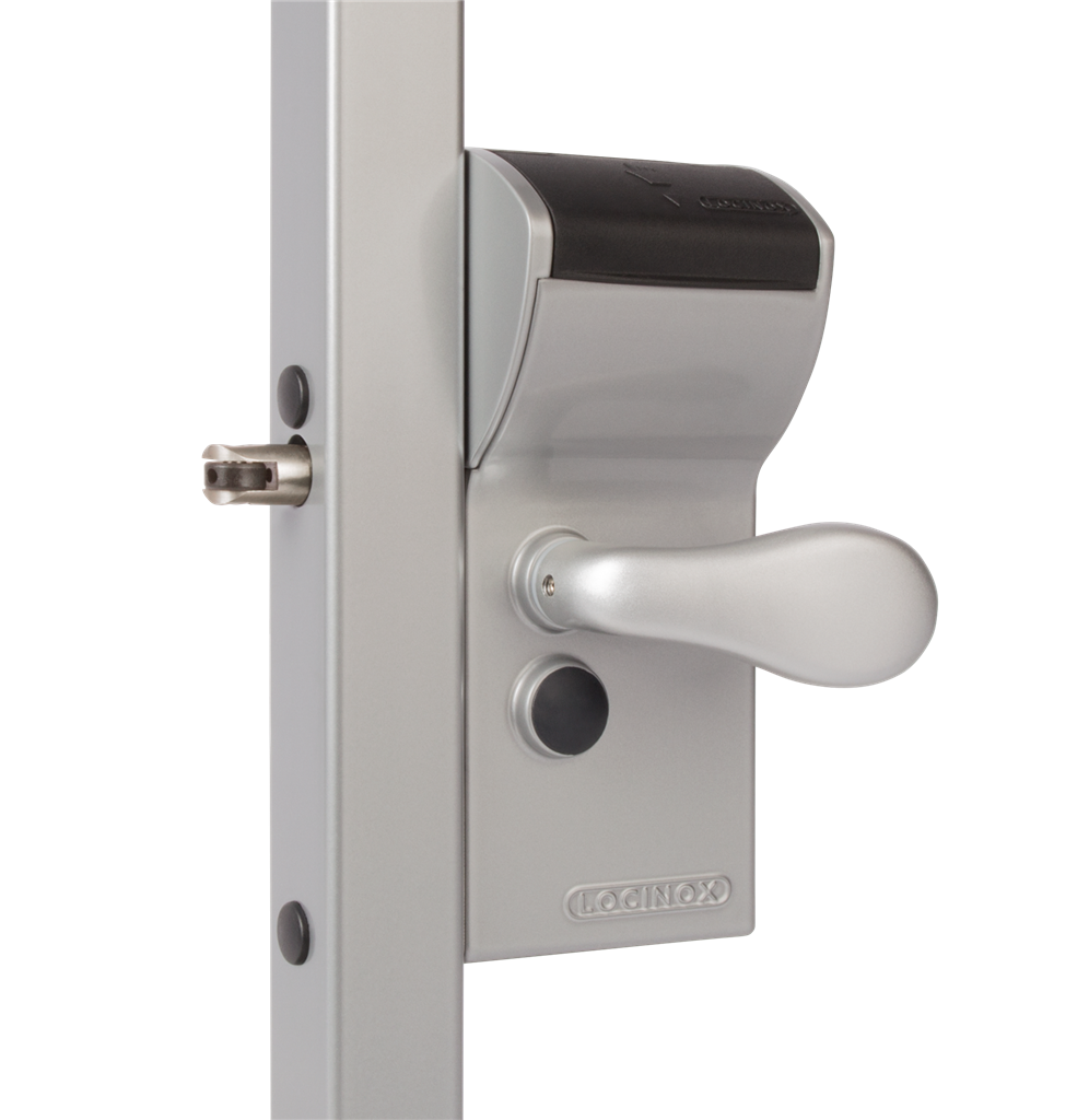 Surface mounted mechanical code lock