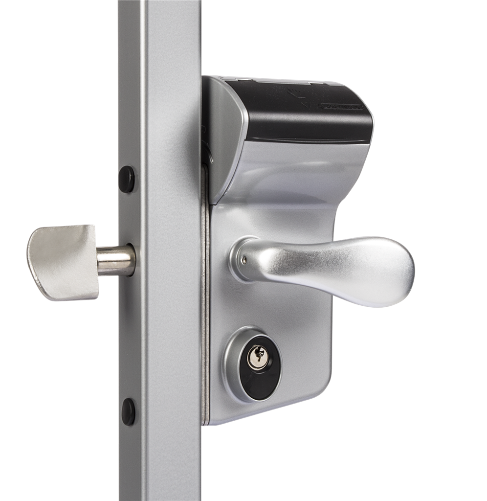 Mechanical code lock for 2.5 inch frame