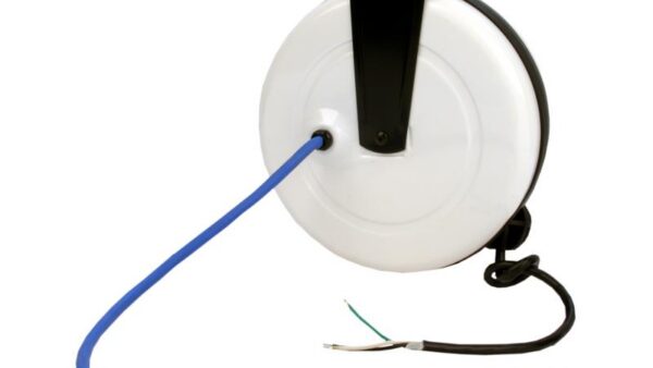 Metal 3 wire cord reel