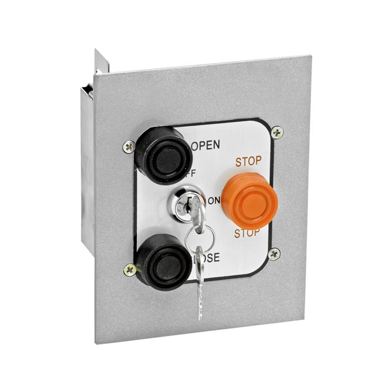 Exterior Flush 3 Button w/ lockout
