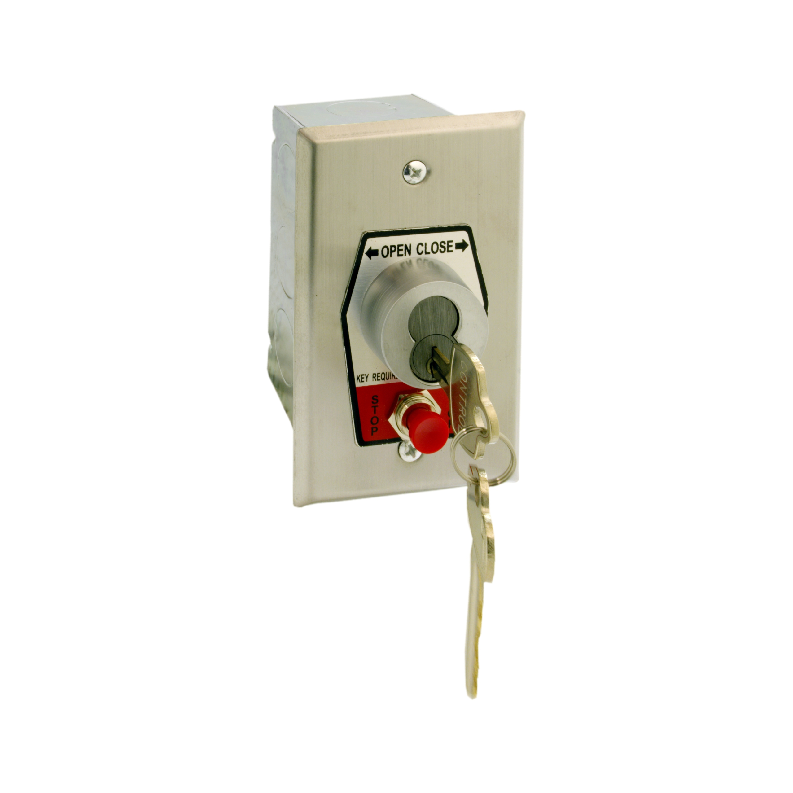 Open-close w Center Return Key Switch