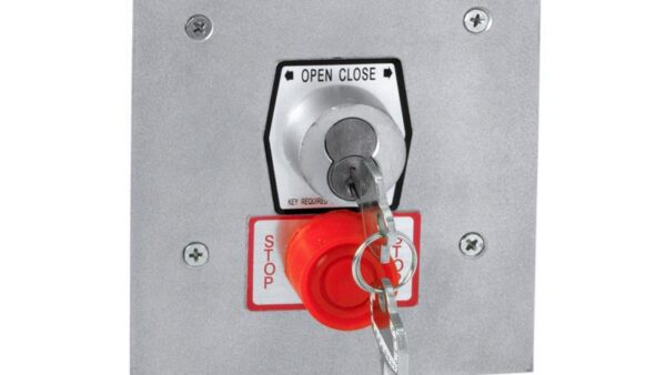 Ext Flush Mnt O/C Keyswitch w/Stop - BC