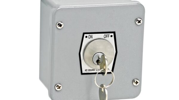 Exterior Surface Mount On-Off Keyswitch