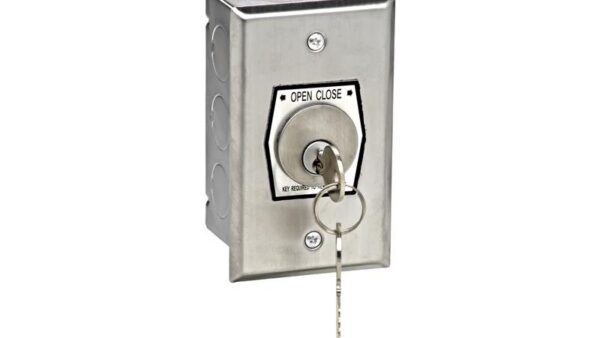 Exterior Open/Close w/Mortise Cylinder
