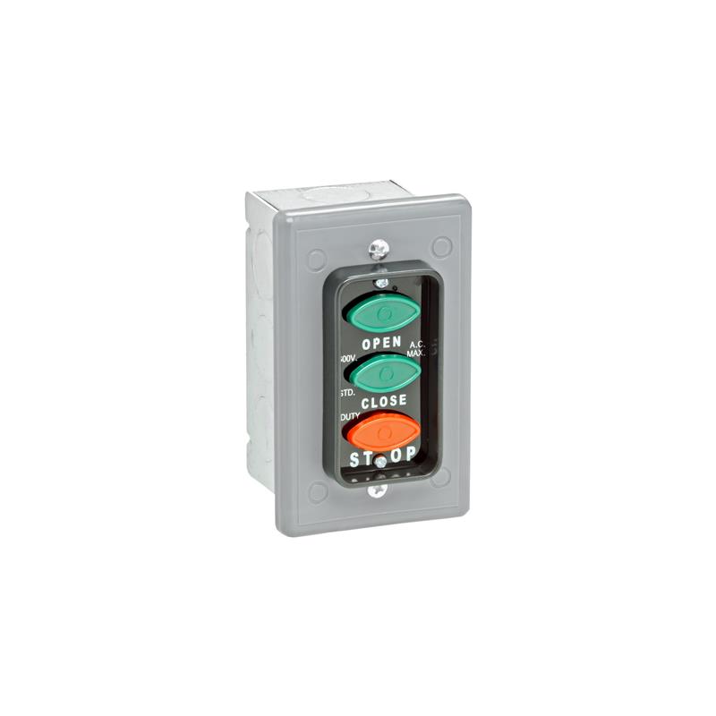 Nema 1 Three Button Flush Control