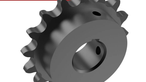Sprocket 50B82T 1.25 In Bore 1/4 KW 2 SS