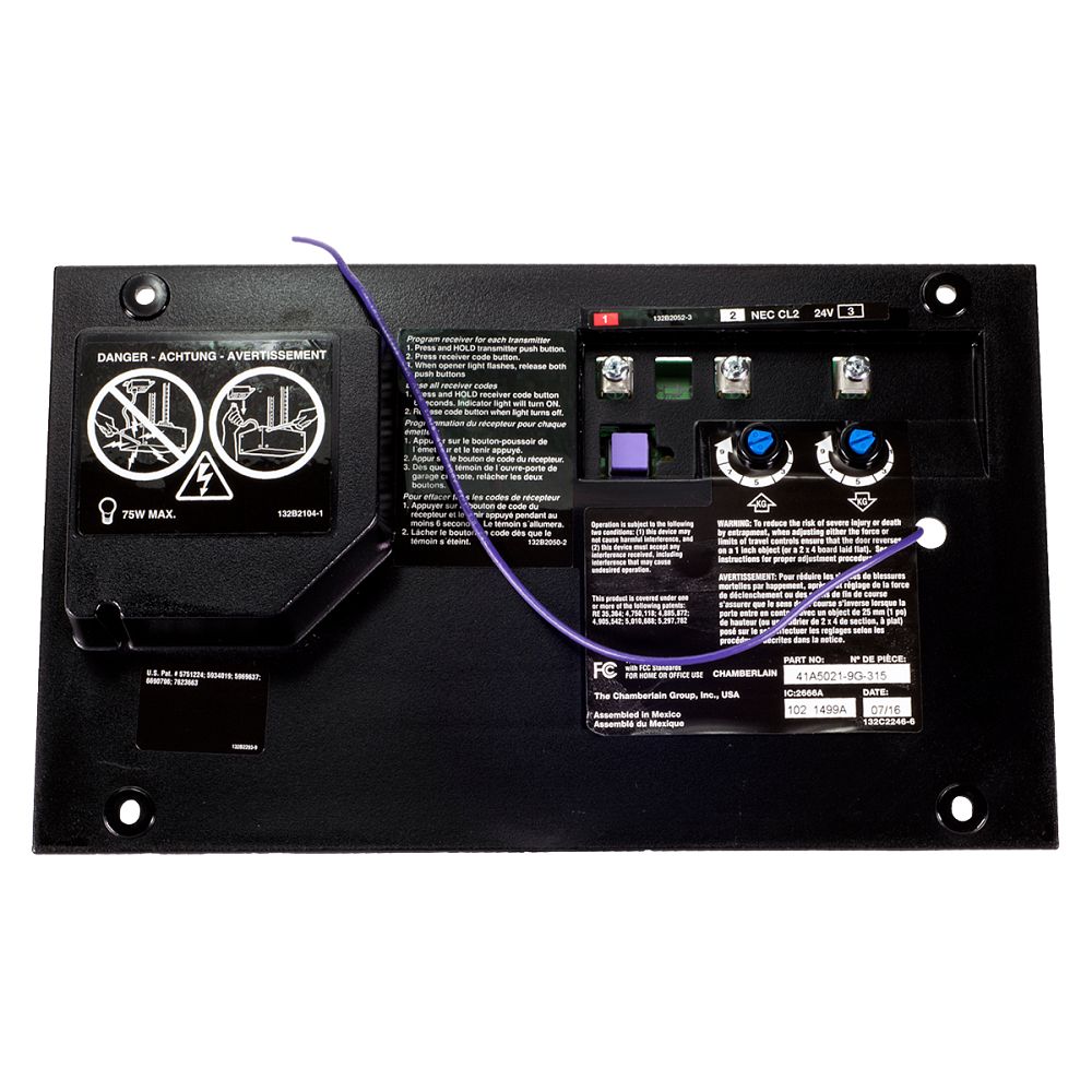 Receiver Logic Board 315MHz ATS Black