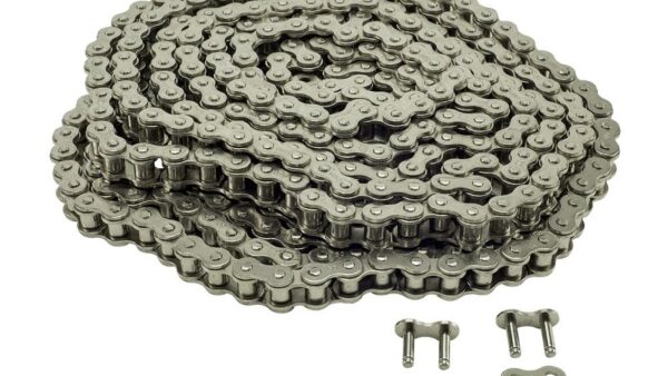 Nickel Plated Chain, #50 Drive, 25 ft