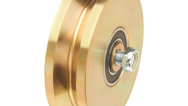 Power Wheel 6" Steel V-groove (Single)