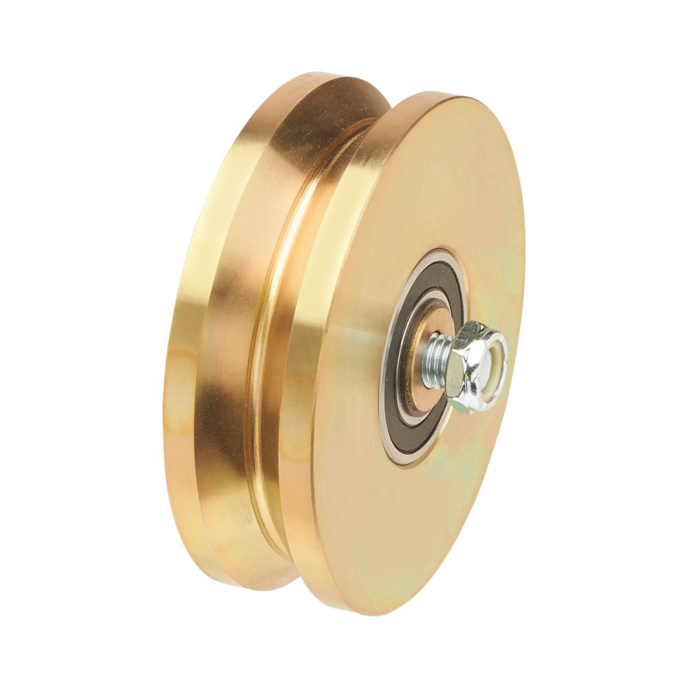 Power Wheel 6" Steel V-groove (Single)