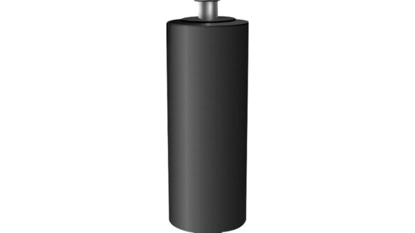 6in Bk neoprene pinch roller, no bearing