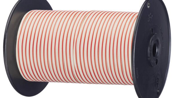 2 Strand Bell Wire 500ft Red/Wht