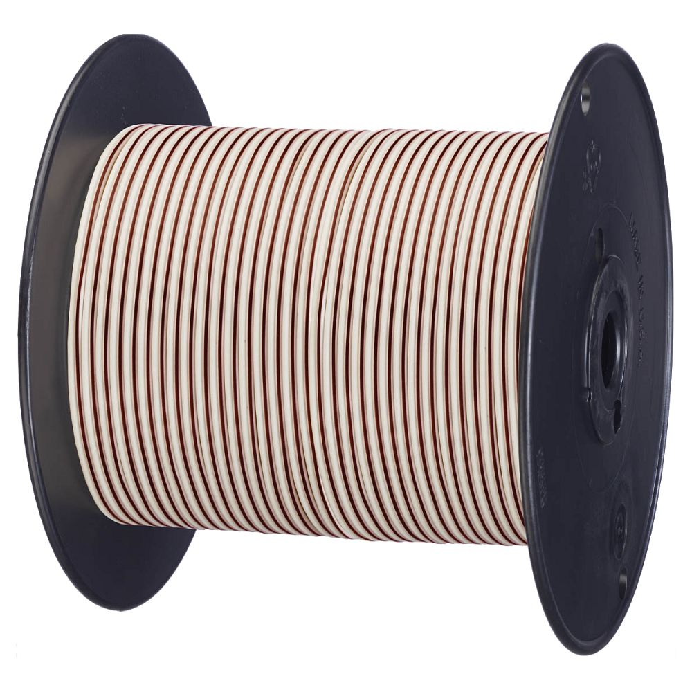 2-Strand Bell Wire Black/White 500' Roll