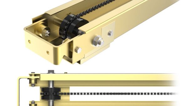 High Traffic Overhead Rail Only -8ft.